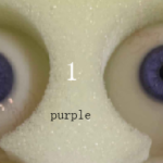 Gynoid purple eyes